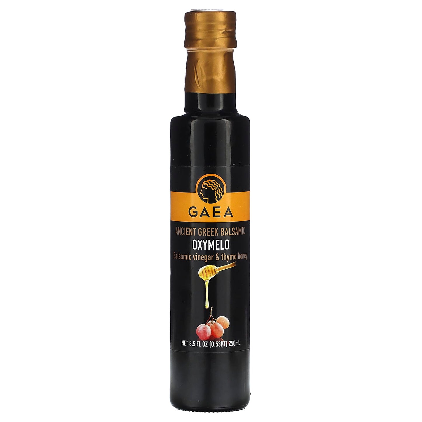 Gaea Ancient Greek Balsamic Vinegar & Thyme Honey, 8.5 fl oz - Image 1