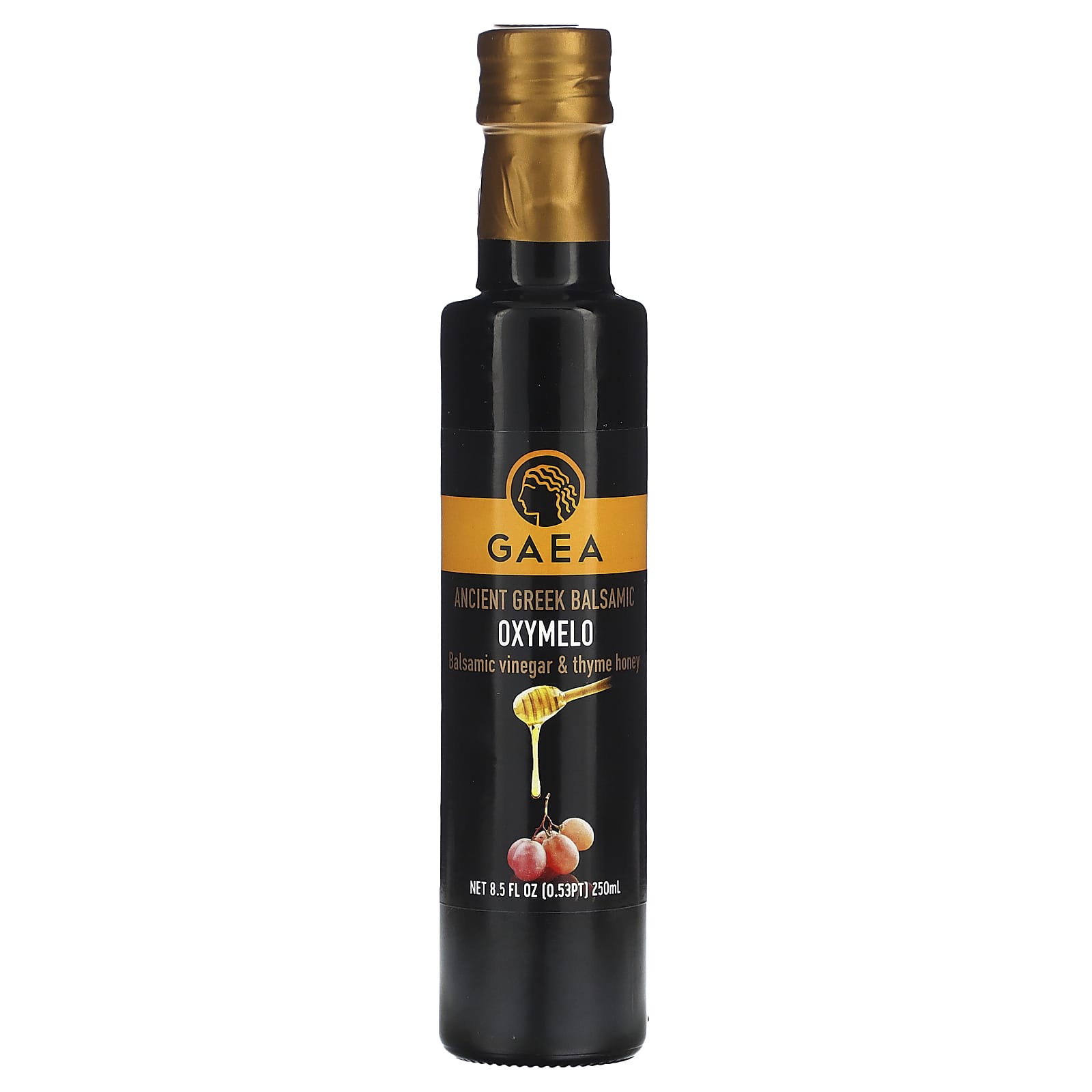 Gaea Ancient Greek Balsamic Vinegar & Thyme Honey, 8.5 fl oz - Image 1