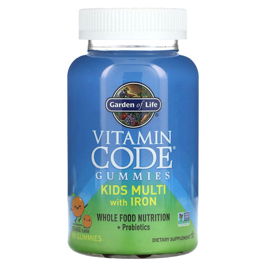 Garden of Life Vitamin Code Kids Multi Gummies with Iron - Image 1