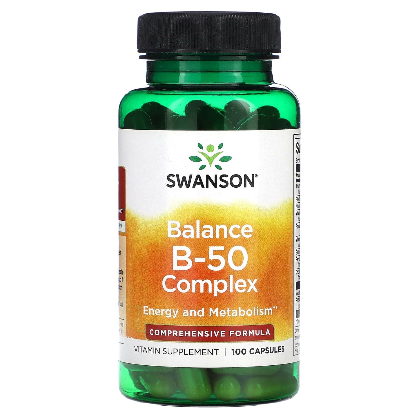 Swanson, Balance B-50 Complex, 100 Capsules - Image 1