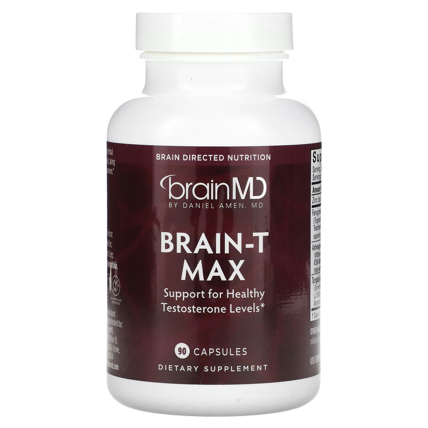 BrainMD Brain-T Max for Healthy Testosterone & Cognitive Function - Image 1