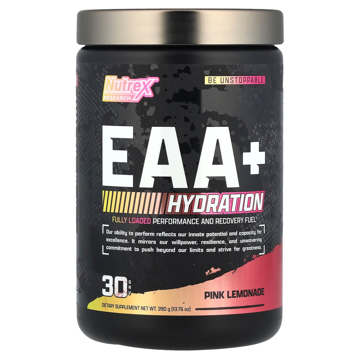 Nutrex Research, EAA + Hydration, Pink Lemonade, 13.76 oz (390 g) - Image 1
