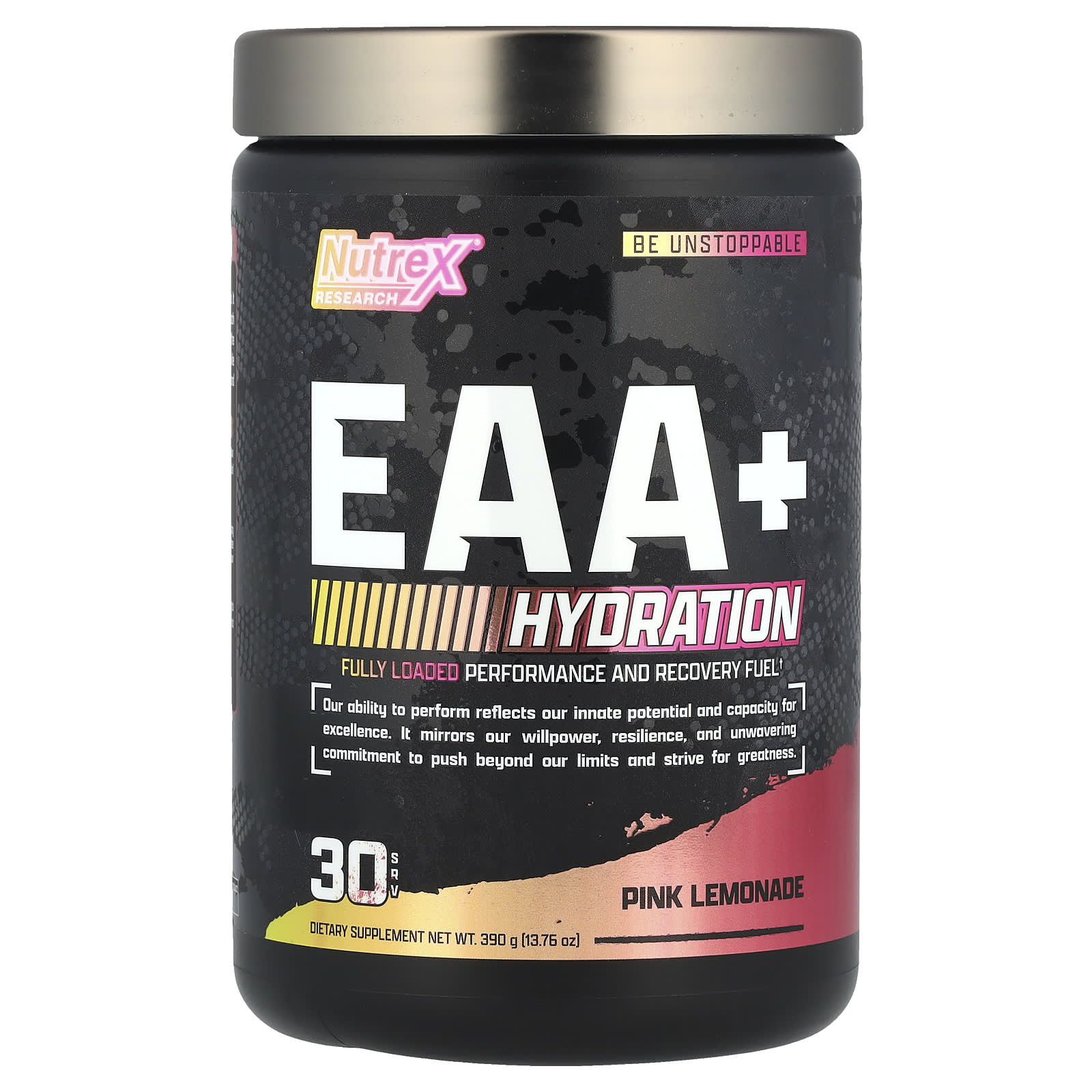 Nutrex Research, EAA + Hydration, Pink Lemonade, 13.76 oz (390 g) - Image 1