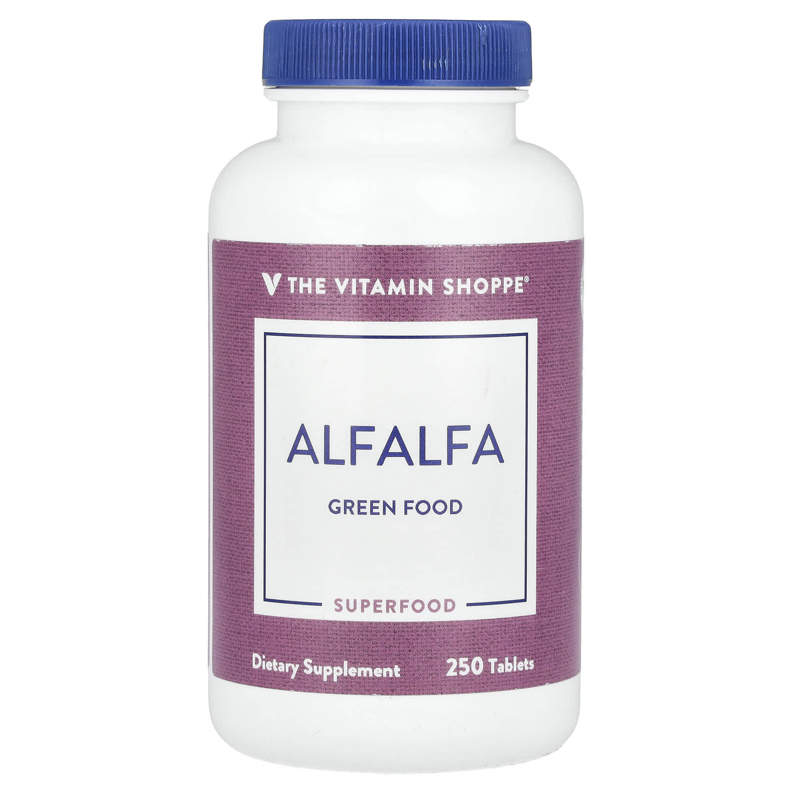 The Vitamin Shoppe, Alfalfa , 250 Tablets - Image 1