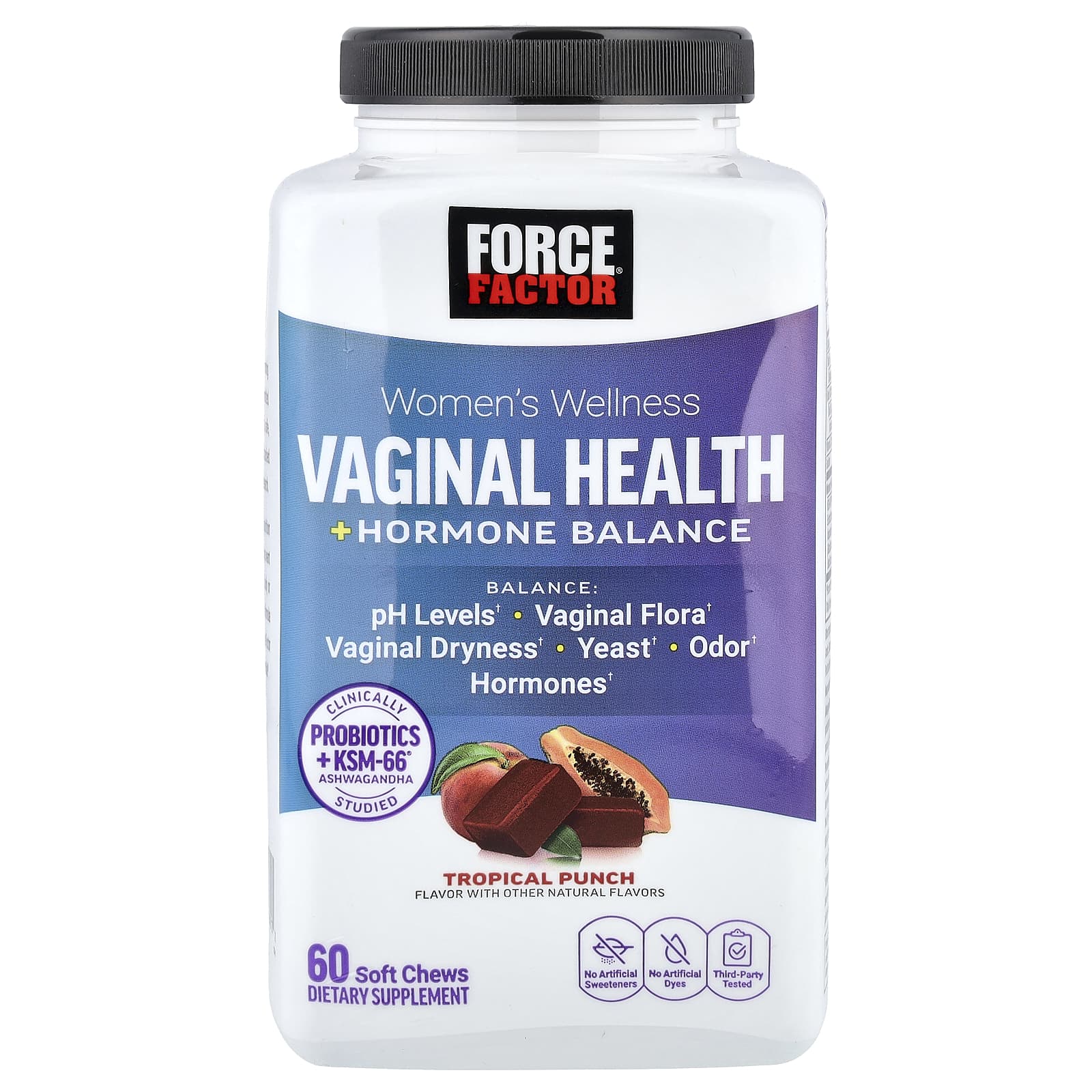Women's Wellness & Hormone Balance Soft Chews by Force Factor - Image 1