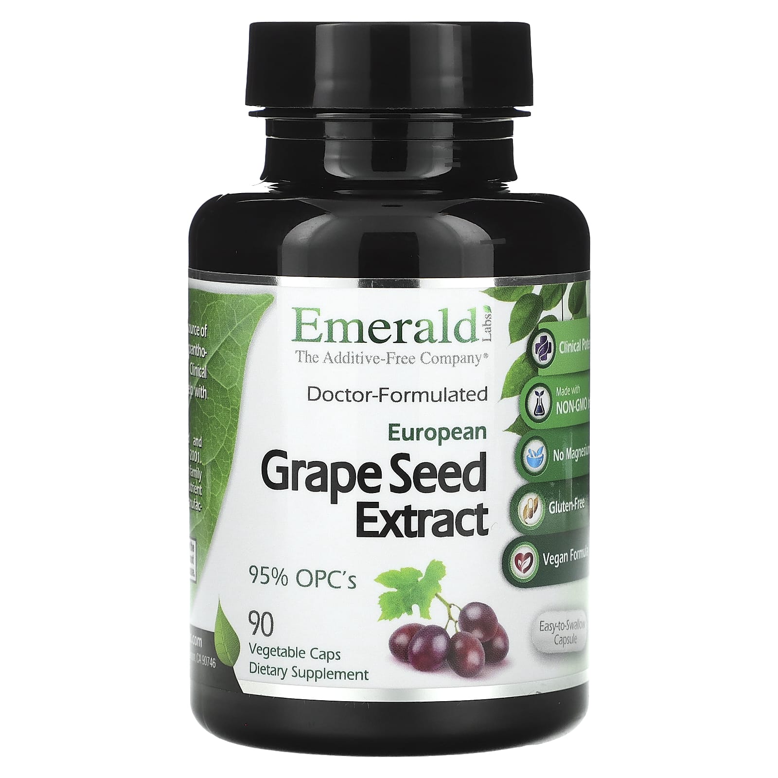 European Grape Seed Extract | Natural Heart & Cholesterol Support - Image 1