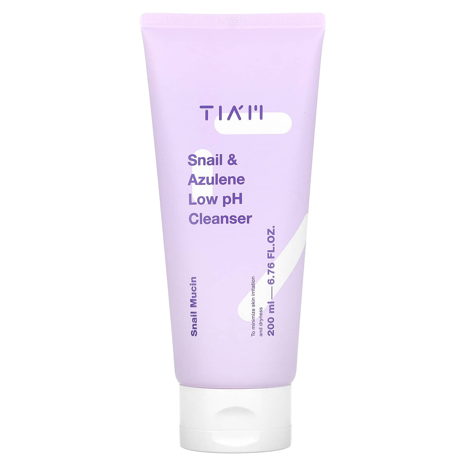 Tiam, Snail & Azulene Low pH Cleanser, 6.76 fl oz (200 ml) - Image 1