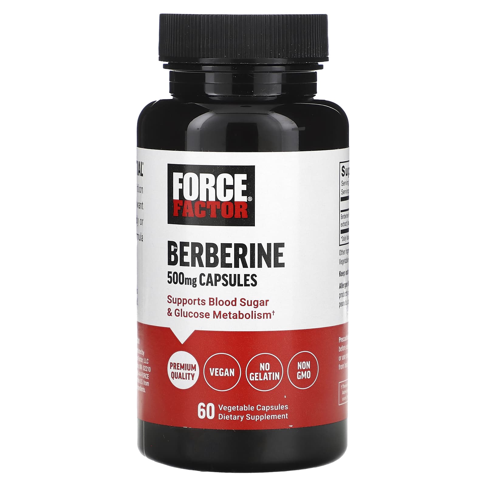 BERBERINE 500mg - Blood Sugar & Glucose Support Supplement - Image 1