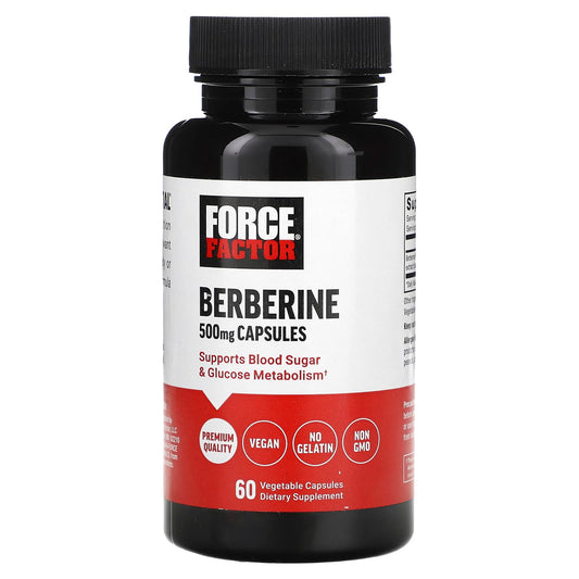 BERBERINE 500mg - Blood Sugar & Glucose Support Supplement - Image 1