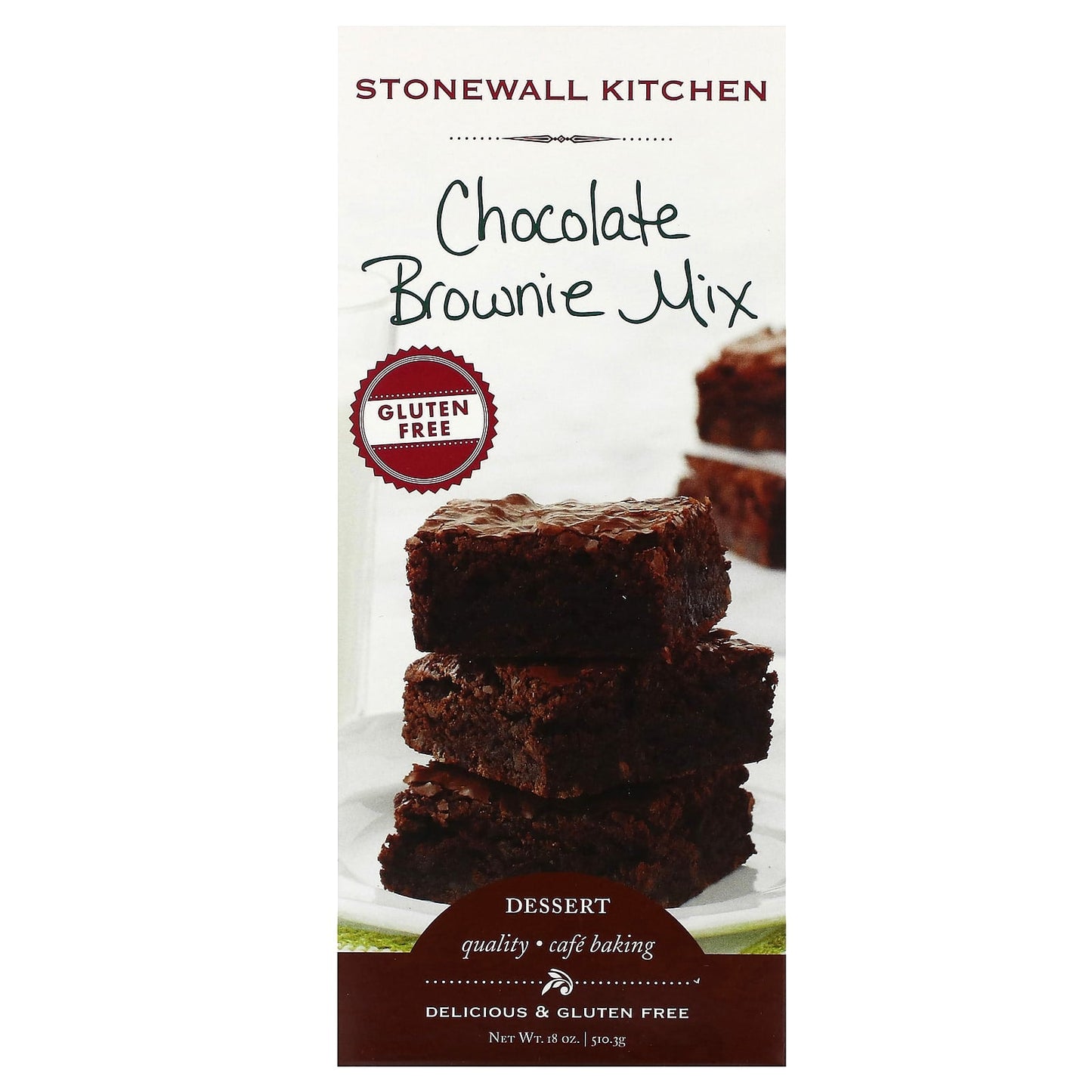 Stonewall Kitchen, Chocolate Brownie Mix, 18 oz (510.3 g) - Image 1
