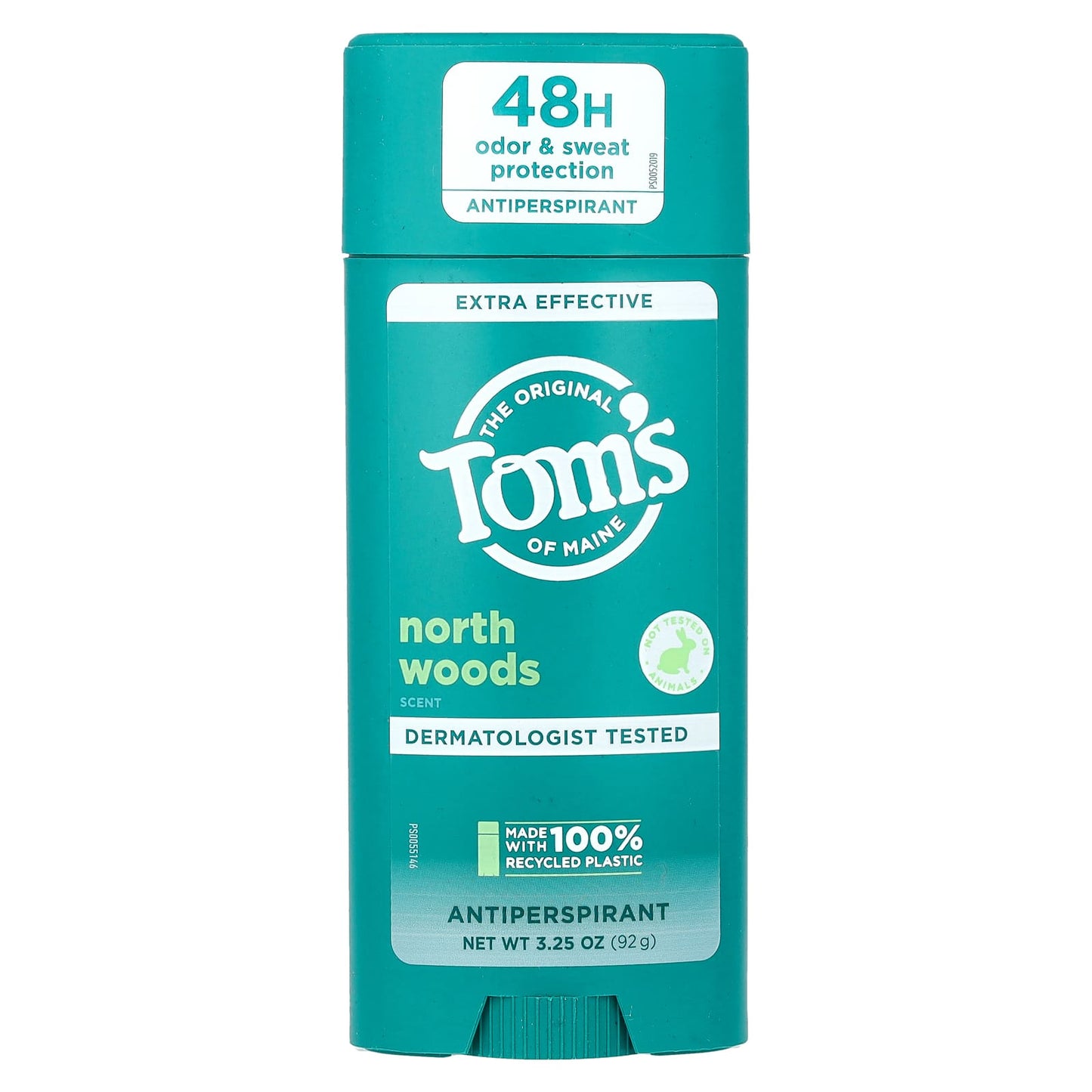 Tom's of Maine, Extra Effective Antiperspirant, North Woods, 3.25 oz (92 g) - Image 1