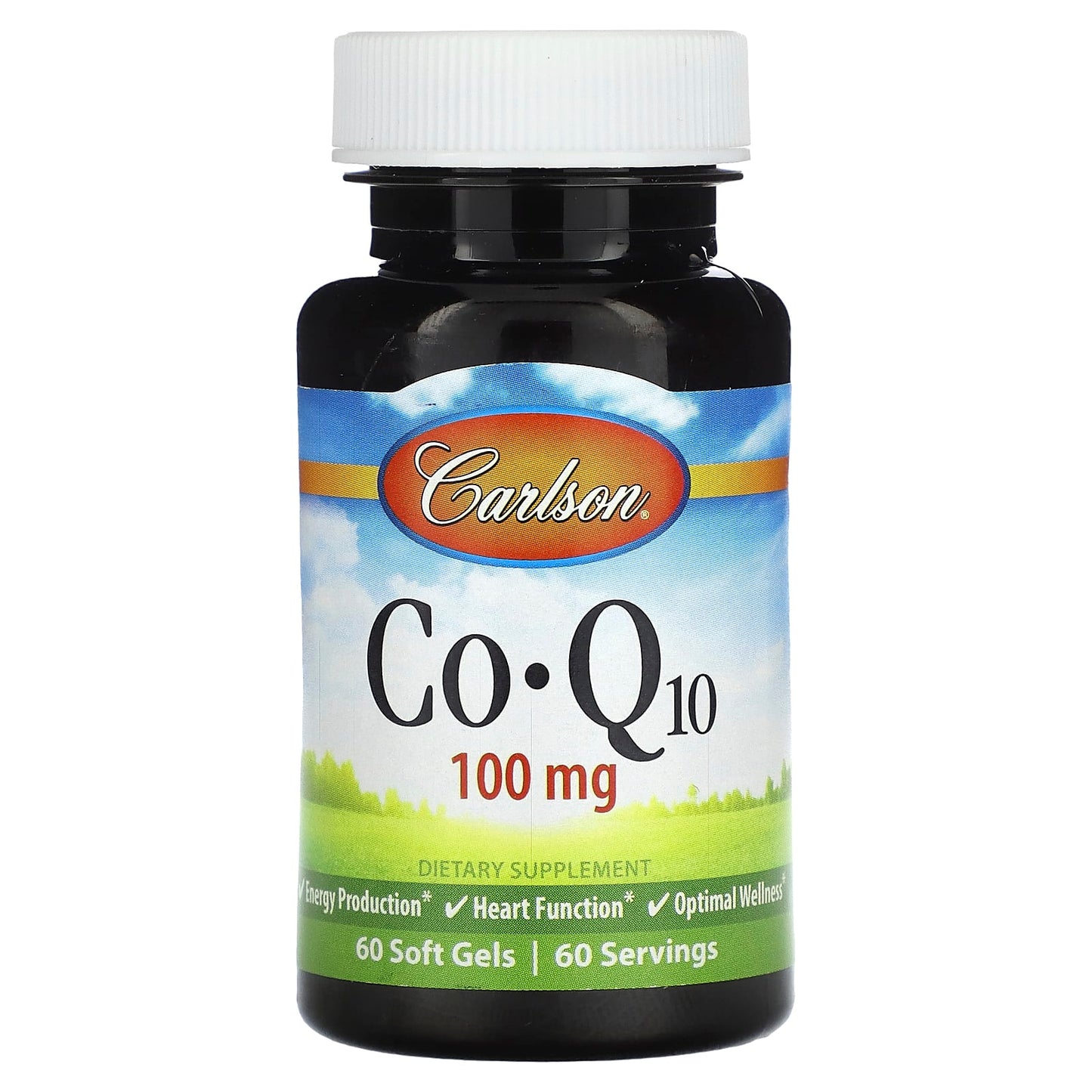 Carlson CoQ10 100mg Supplement for Energy and Heart Health - Image 1