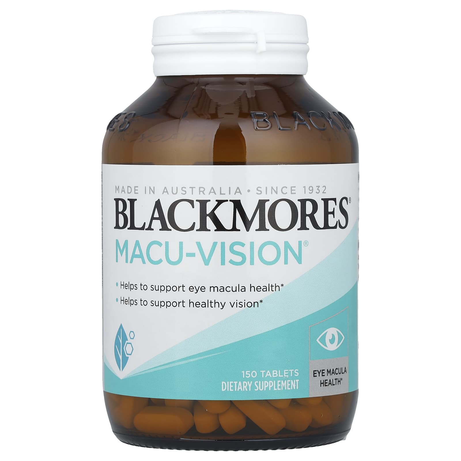 <span style='font-weight: bold;'>Blackmores Macu-Vision Eye Health Supplement - 150 Tablets</span> - Image 1