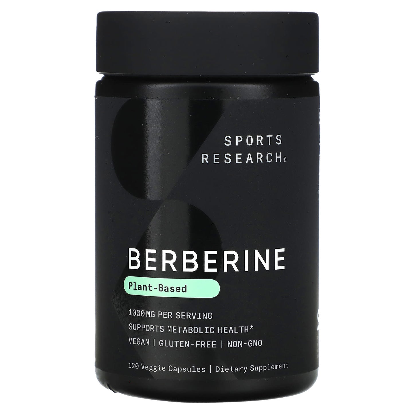 Sports Research, Berberine, 120 Veggie Capsules (500 mg per Capsule) - Image 1