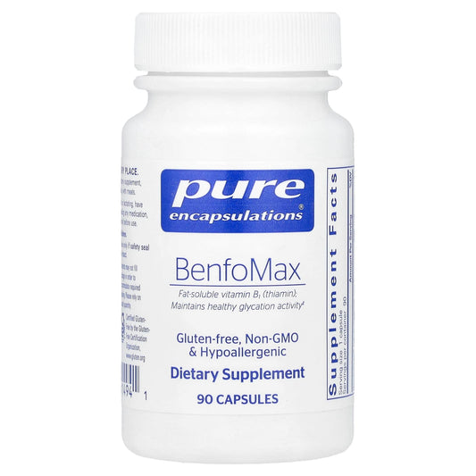 Pure Encapsulations, BenfoMax, 200 mg, 90 Capsules - Image 1