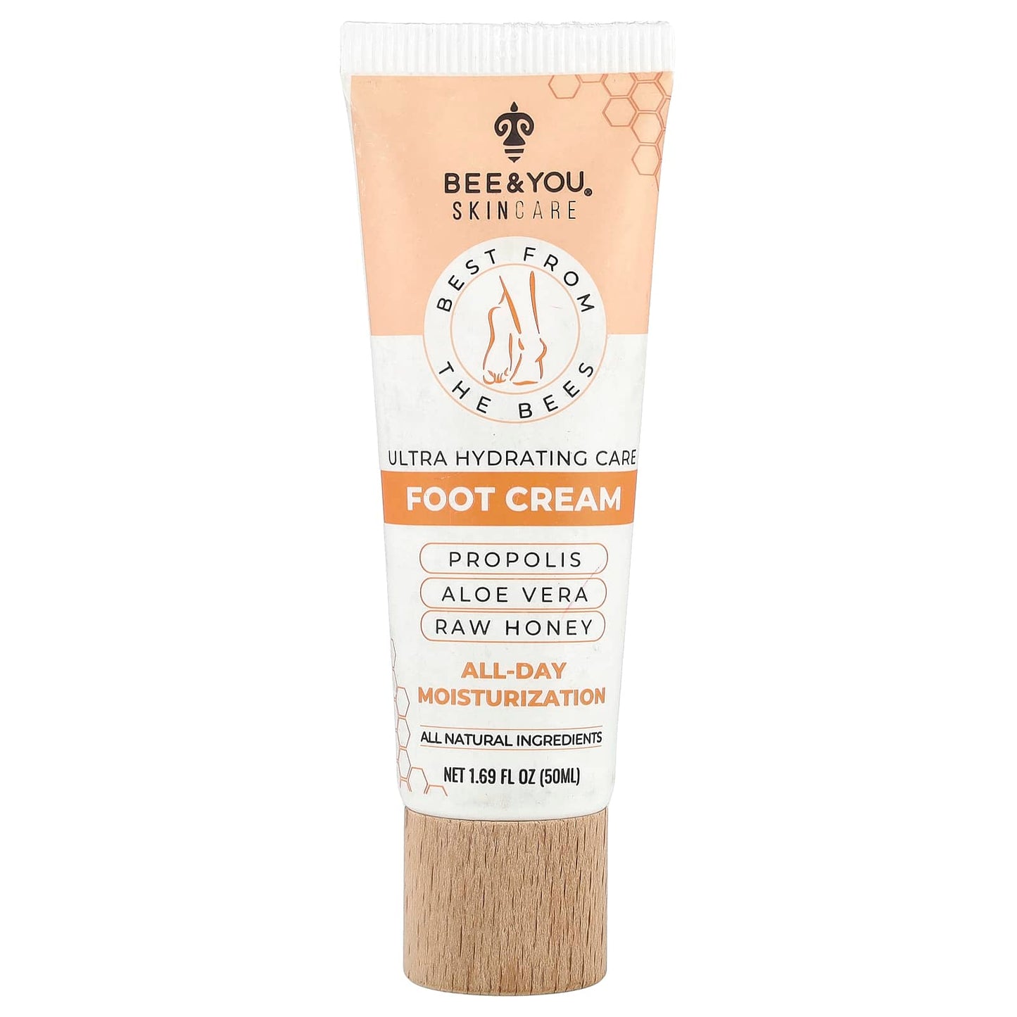 Ultra Hydrating Foot Cream for Dry, Chapped Skin | Bee & You - Image 1