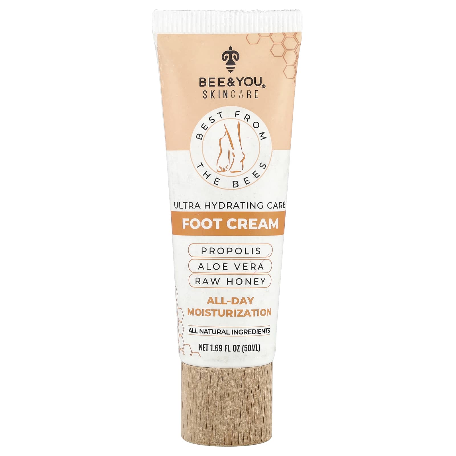 Ultra Hydrating Foot Cream for Dry, Chapped Skin | Bee & You - Image 1