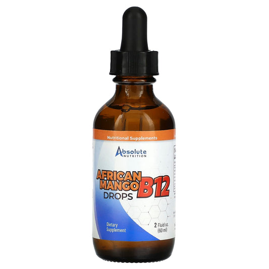African Mango B12 Drops by Absolute Nutrition - Boost Energy & Mood - Image 1