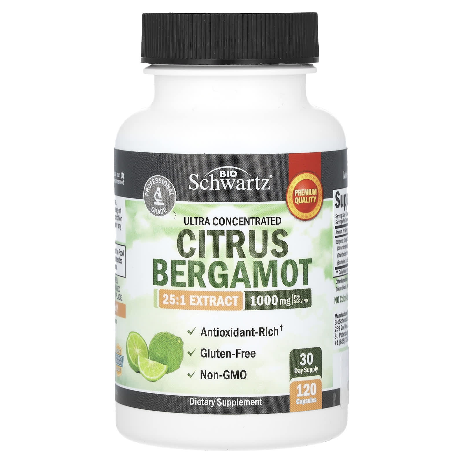 Citrus Bergamot Supplement for Mood & Antioxidant Support - Image 1