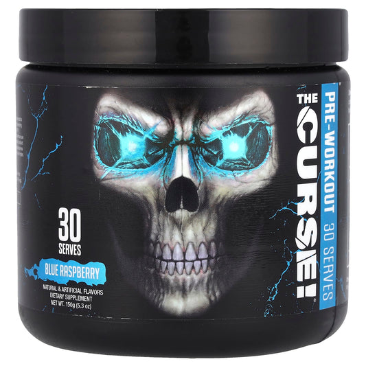 JNX Sports - The Curse! Pre-Workout, Blue Raspberry, 5.3 oz (150 g) - Image 1
