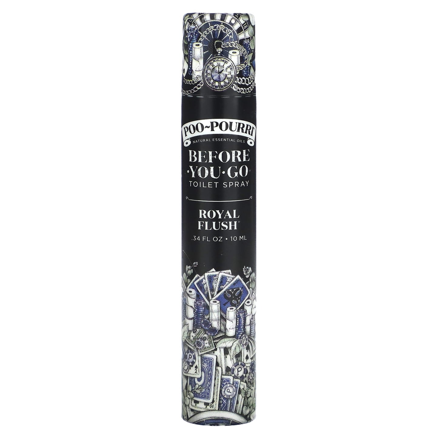 Poo-Pourri, Before-You-Go® Toilet Sprays, Royal Flush, 0.34 fl oz (10 ml) - Image 1