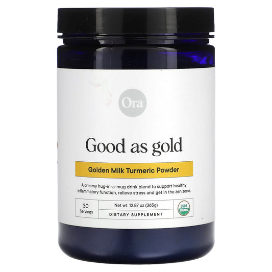 Ora, Good As Gold, Golden Milk Turmeric Powder, 12.87 oz (365 g) - Image 1