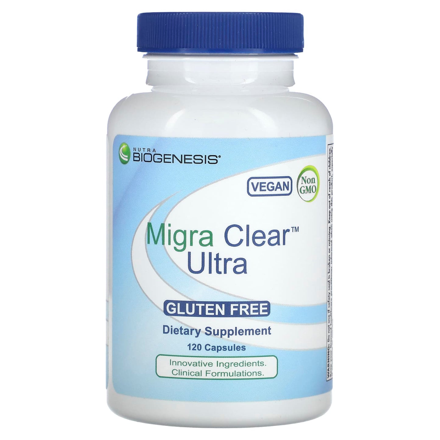 Nutra BioGenesis, Migra Clear Ultra, 120 Capsules - Image 1
