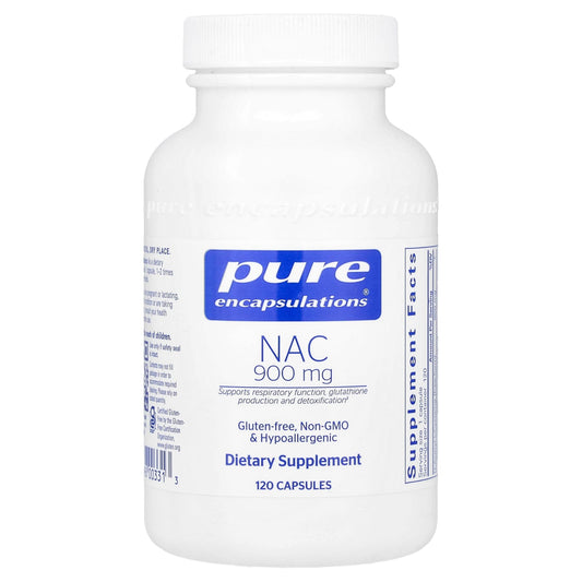 Pure Encapsulations, NAC, 900 mg, 120 Capsules - Image 1