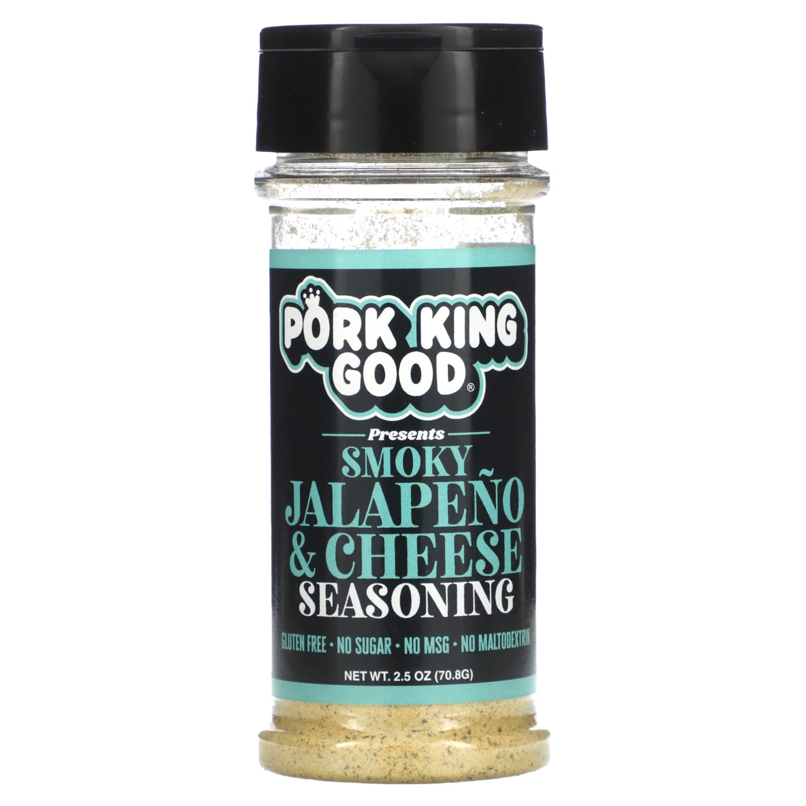Pork King Good, Smoky Jalapeno & Cheese Seasoning, 2.5 oz (70.8 g) - Image 1