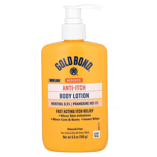 Gold Bond Medicated Anti-Itch Body Lotion for Dry, Itchy Skin - Image 1