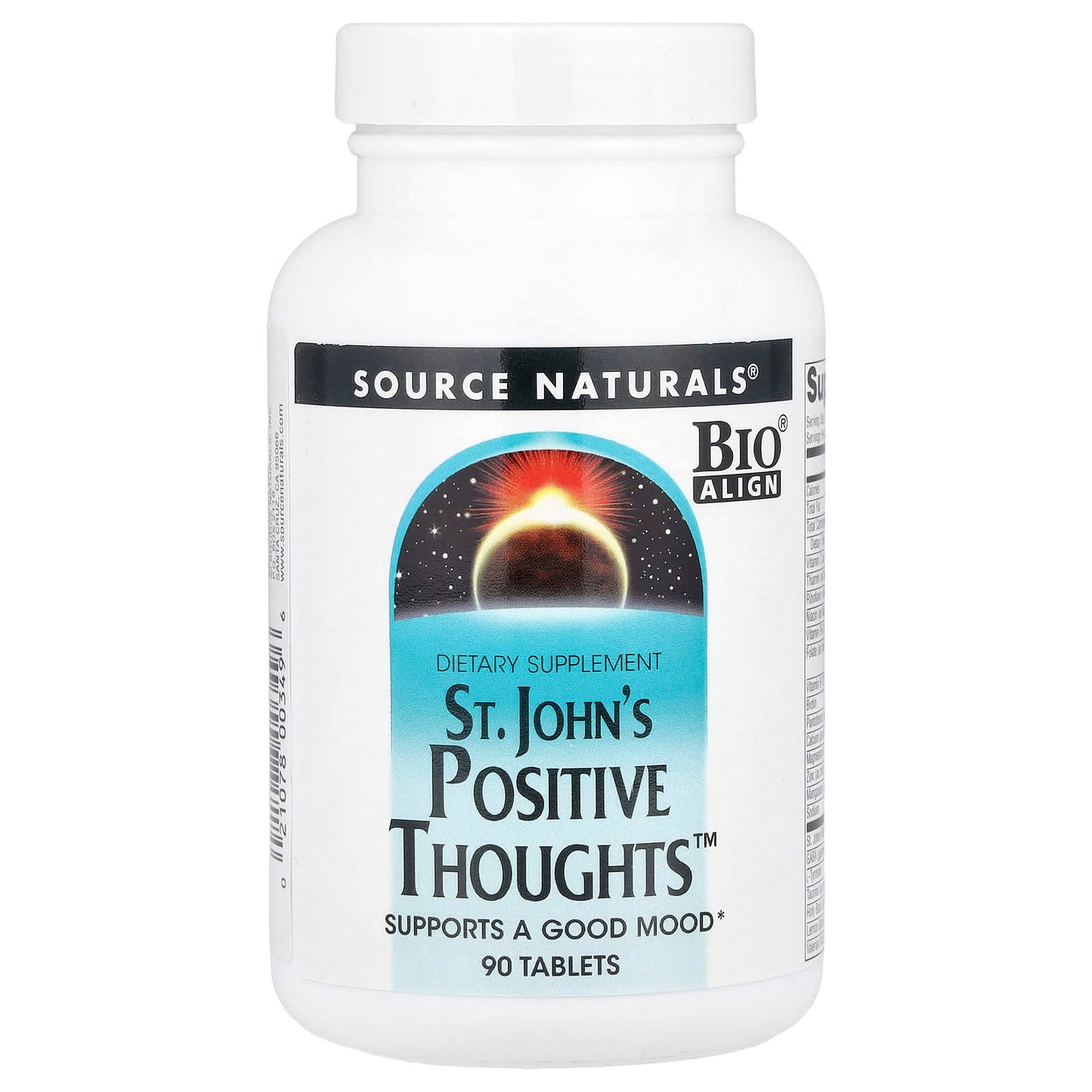 Source Naturals, St. John's Positive Thoughts™, 90 Tablets - Image 1