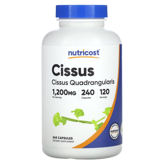 Nutricost, Cissus, 240 Capsules (600 mg per Capsule) - Image 1