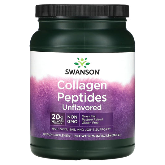 Swanson, Collagen Peptides, Unflavored, 1.2 lb (560 g)