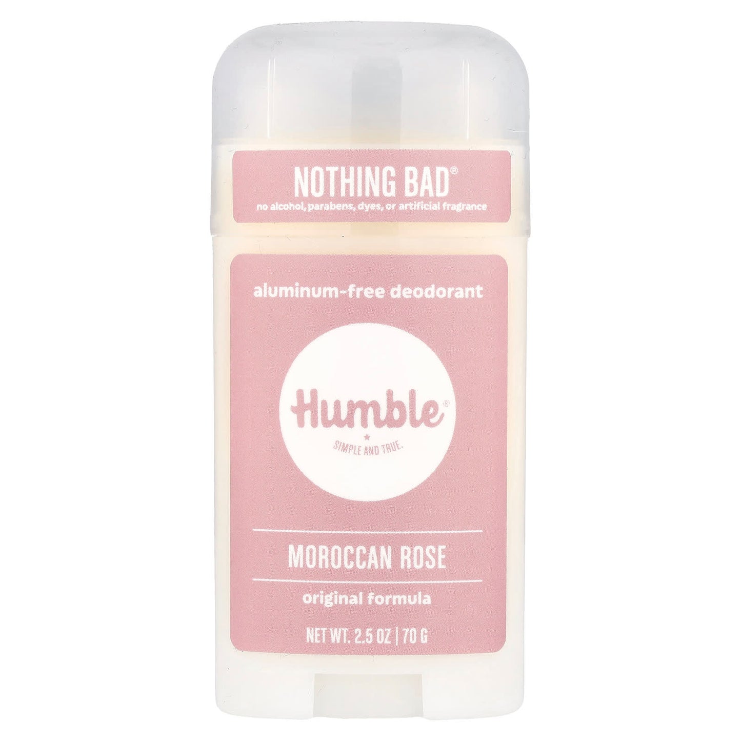 Natural Deodorant for Sensitive Skin - Moroccan Rose by Humble Brands - Image 1