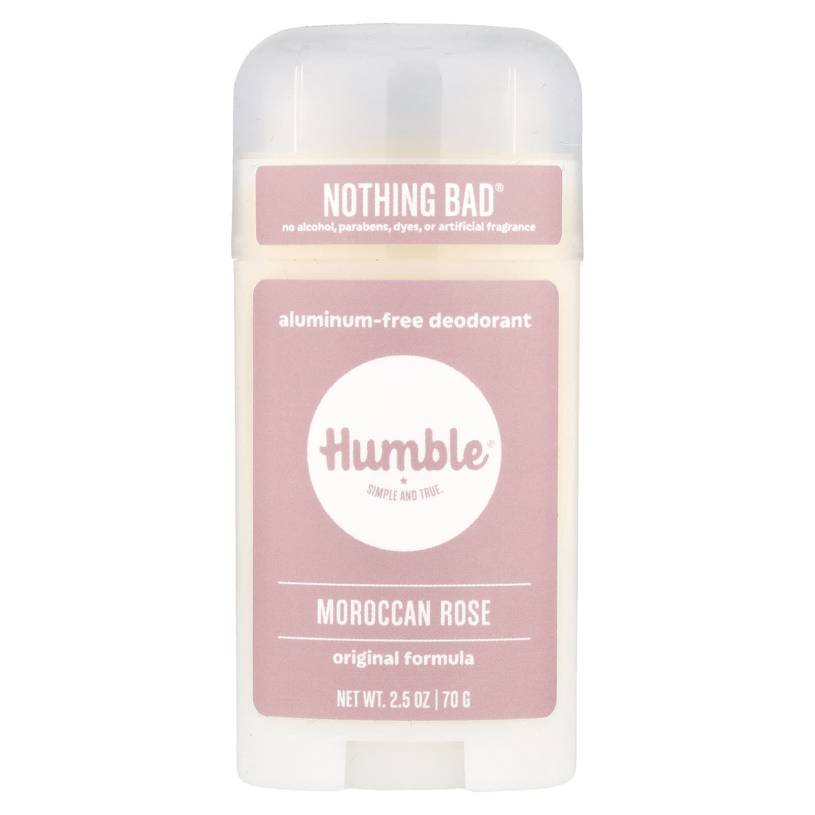 Natural Deodorant for Sensitive Skin - Moroccan Rose by Humble Brands - Image 1