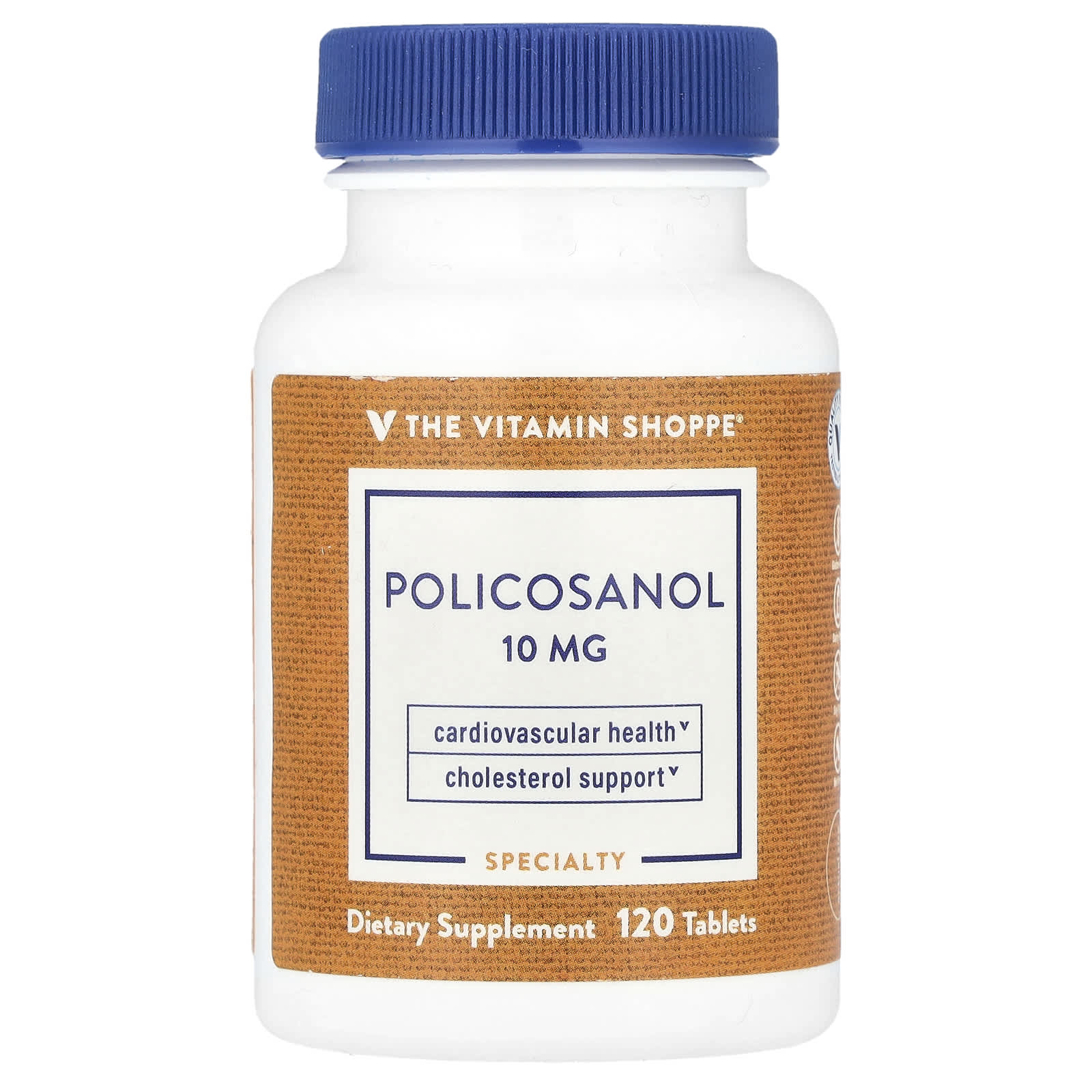 The Vitamin Shoppe, Policosanol, 120 Tablets - Image 1