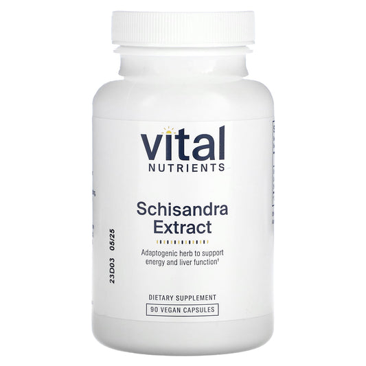 Vital Nutrients, Schisandra Extract, 90 Vegan Capsules (500 mg per Capsule) - Image 1