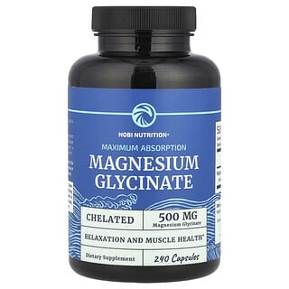 Boost Energy & Relax with Nobi Nutrition Magnesium Glycinate