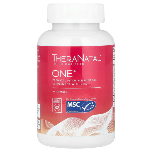 Theralogix, TheraNatal, One, 90 Softgels - Image 1