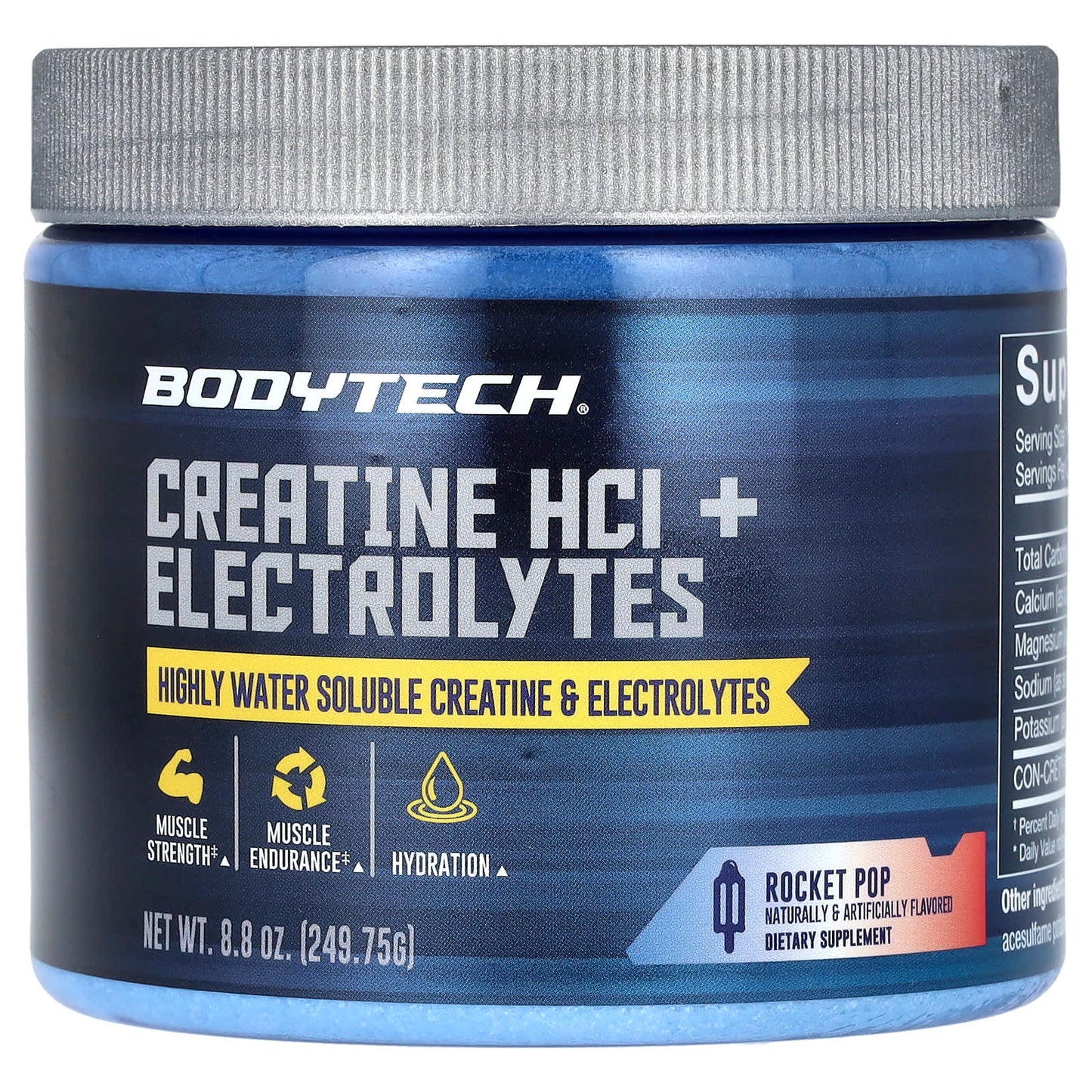 Boost Performance with BodyTech Creatine HCl + Electrolytes Rocket Pop - Image 1