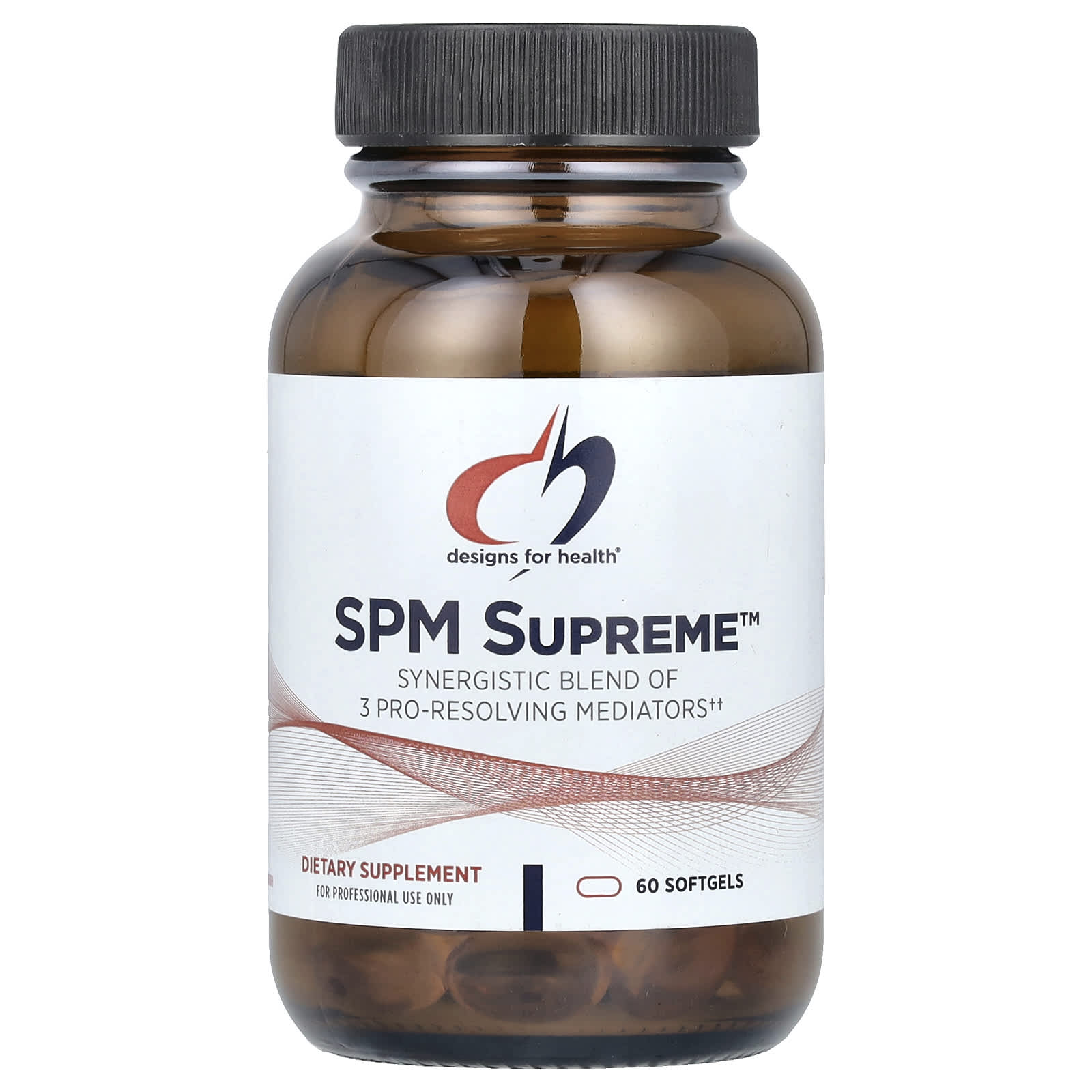 Support Inflammation Resolution with Designs For Health SPM Supreme 60 Softgels - Image 1