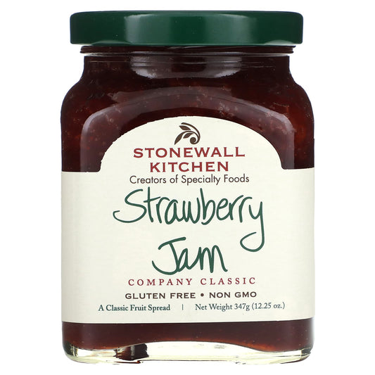Stonewall Kitchen, Strawberry Jam, 12.25 oz (347 g) - Image 1