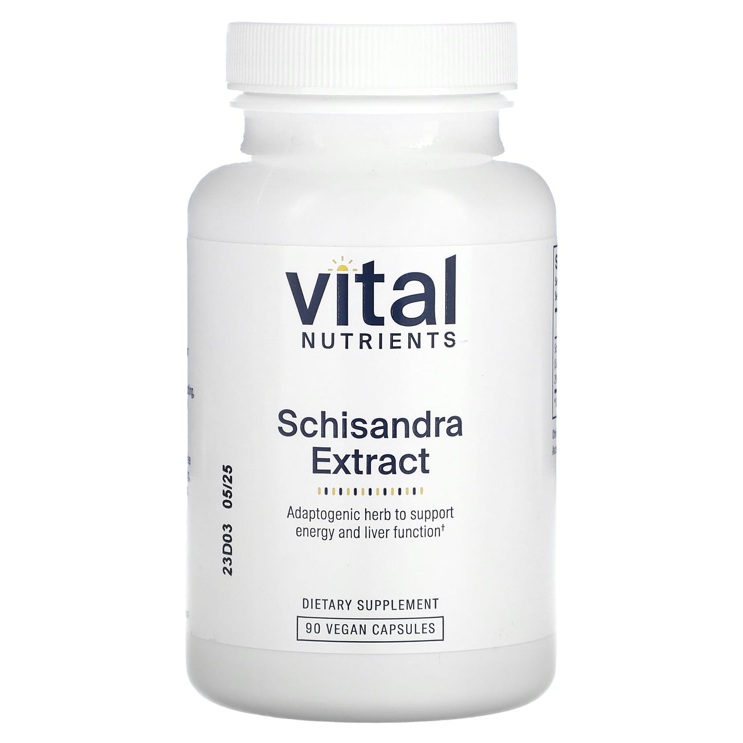 Vital Nutrients, Schisandra Extract, 90 Vegan Capsules (500 mg per Capsule) - Image 1