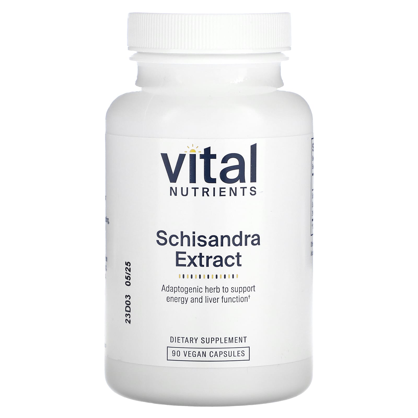 Vital Nutrients, Schisandra Extract, 90 Vegan Capsules (500 mg per Capsule) - Image 1