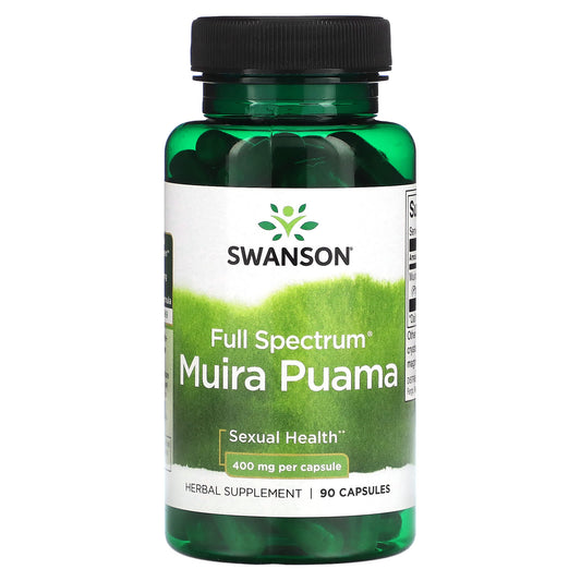 Swanson, Full Spectrum, Muira Puama, 400 mg, 90 Capsules - Image 1