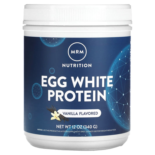 MRM Nutrition, Egg White Protein, Vanilla, 12 oz (340 g) - Image 1