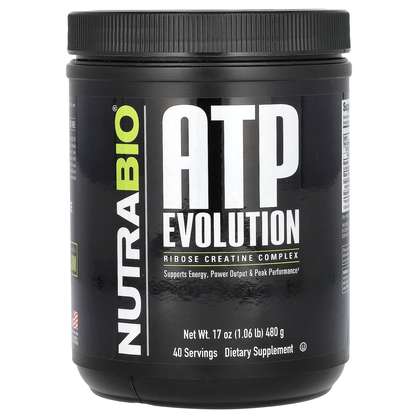 NutraBio, ATP Evolution, 17 oz (480 g) - Image 1