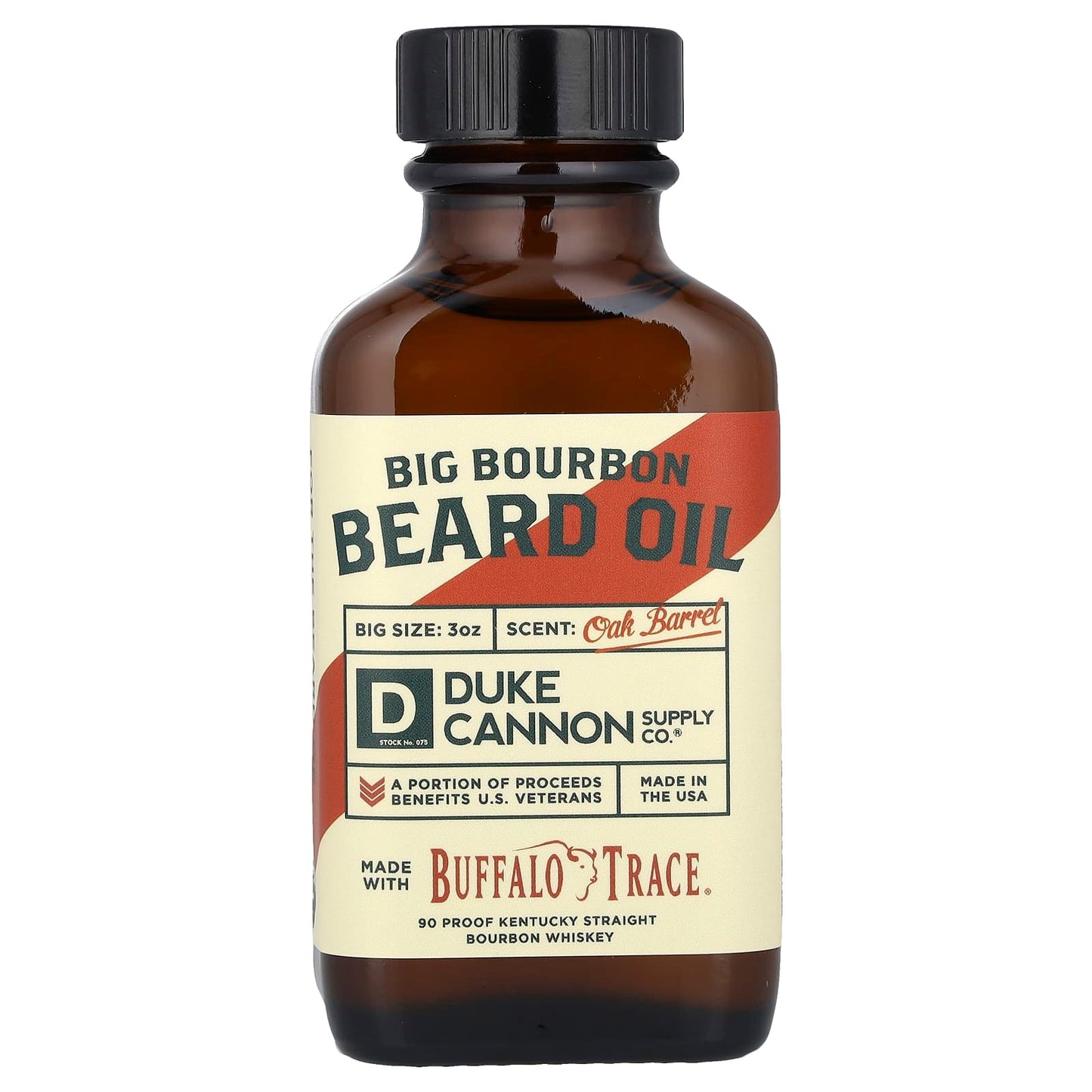 Oak Barrel Beard Oil for Men - Softening & Smoothing - Image 1