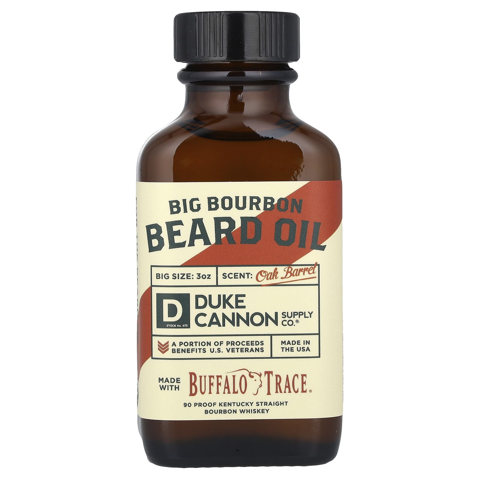 Oak Barrel Beard Oil for Men - Softening & Smoothing - Image 1