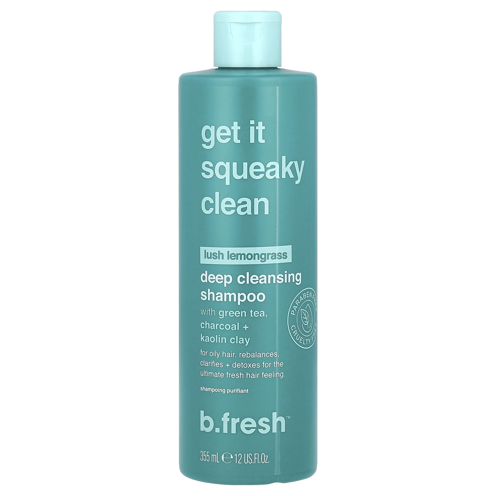 Lemongrass Deep Cleansing Shampoo for Oily Hair | Paraben Free & Vegan - Image 1